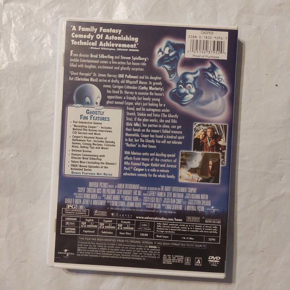 Casper DVD - Picture 3 of 3
